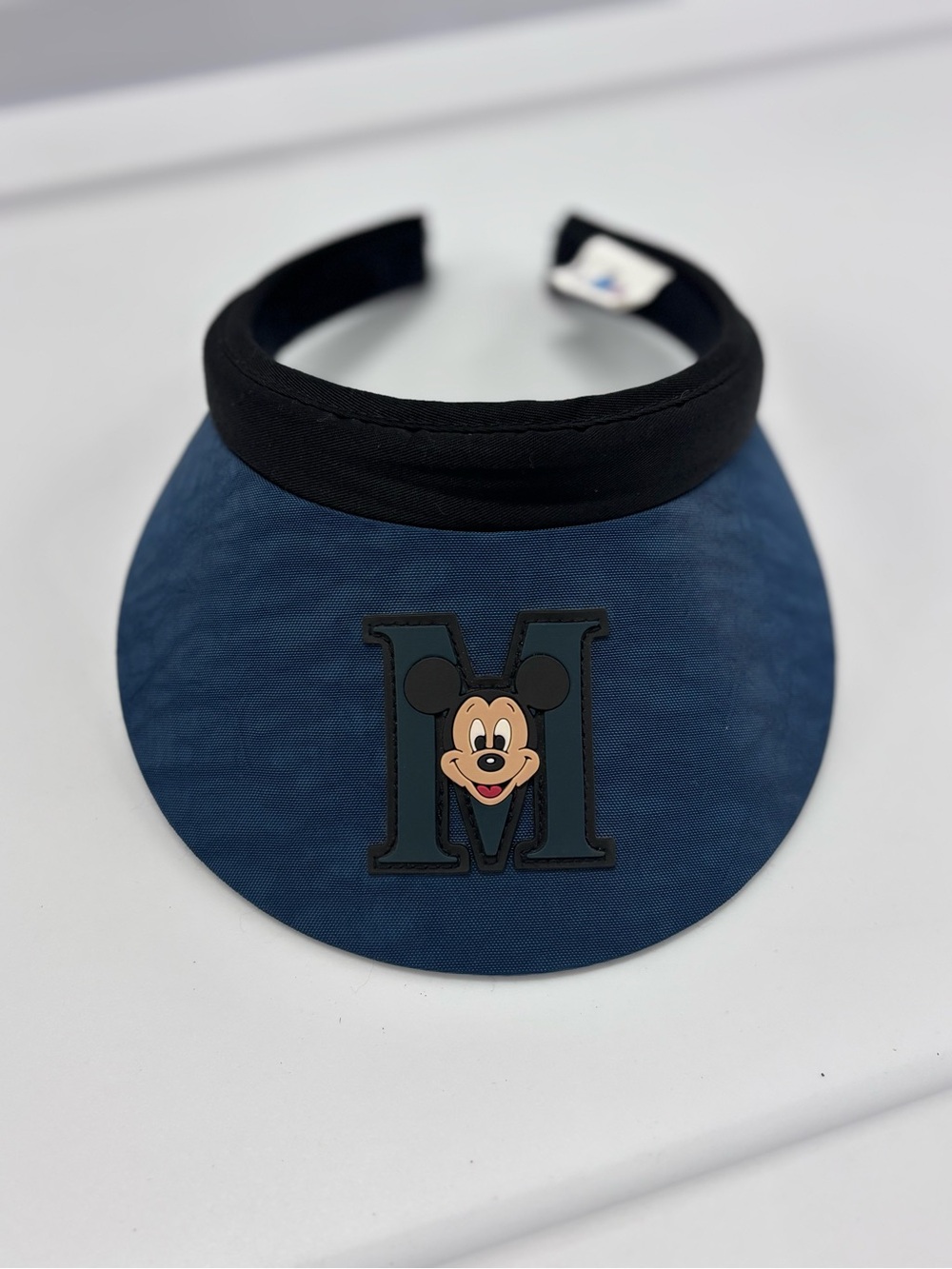 Disneyland Resort Mickey Mouse Blue Sun Visor Hat Adult Headband Cap